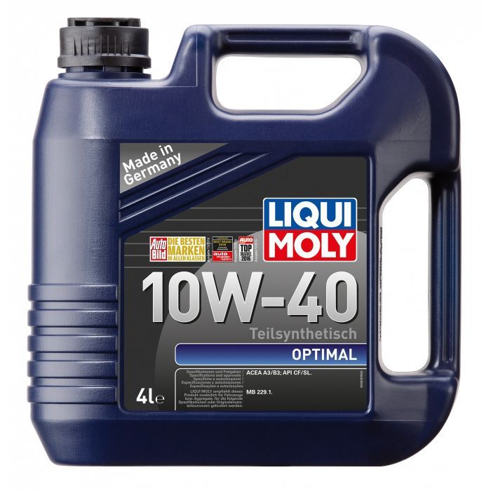 Моторное масло Liqui Moly Optimal 10W-40 4л Фото