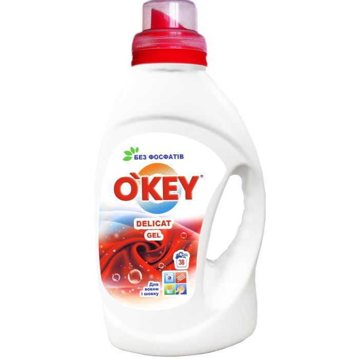 Гель для стирки O'KEY Delicat 1.5 л Фото
