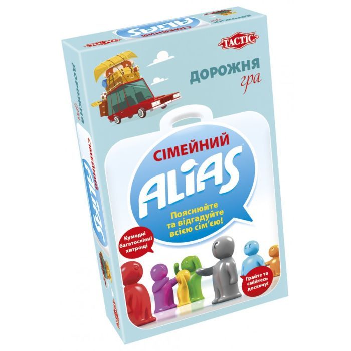 Настольная игра Tactic Семейный Элиас дорожная версия (укр.) Фото