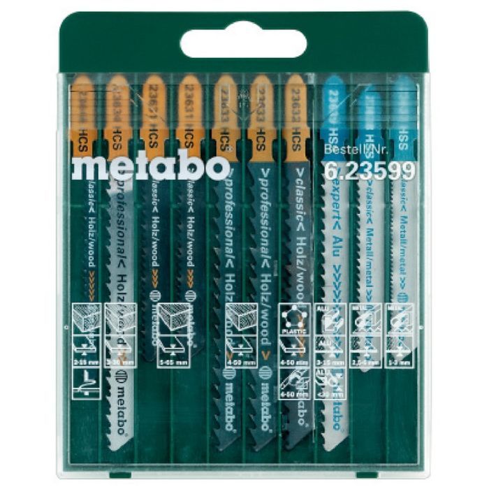Полотно Metabo для электролобзика 10 шт. Фото
