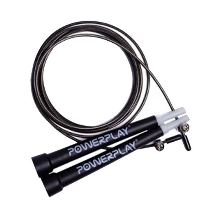 Скакалка PowerPlay Скоростная 4202 Black Фото