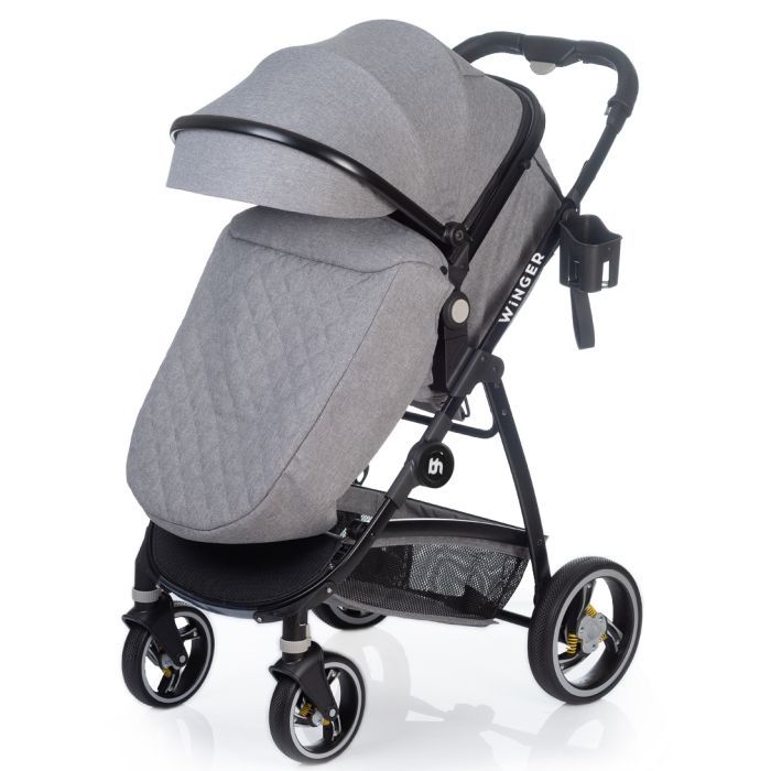 Коляска BabyHit Winger Light Grey трансформер Фото