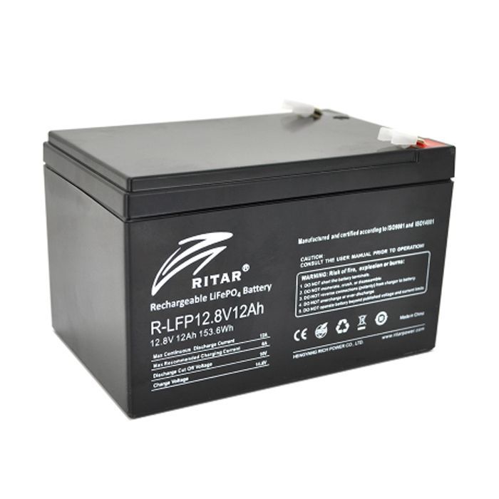 Батарея LiFePo4 Ritar R-LFP 12.8V 12Ah Фото