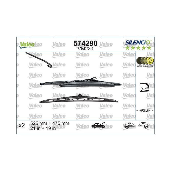 Щетка стеклоочистителя Valeo 574290 Фото