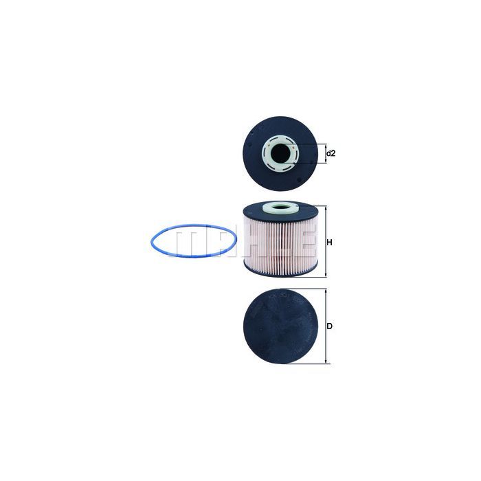 Фильтр топливный Mahle KX331DECO Фото