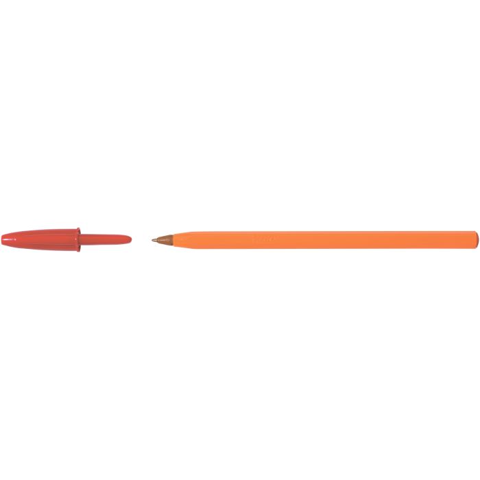 Ручка шариковая Bic Orange, красная Фото