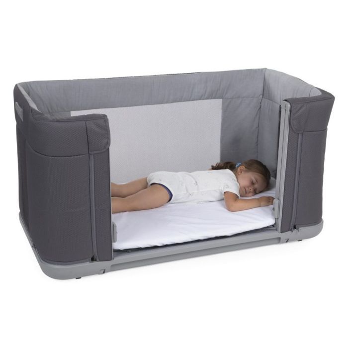 Кроватка Chicco 3 в 1 Next2Me Forever dark grey Фото 3
