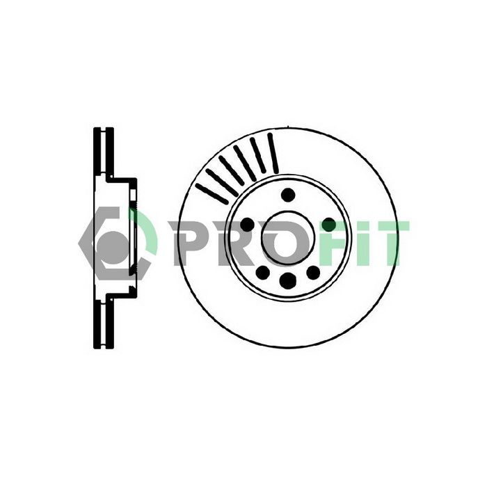 Тормозной диск Profit 5010-0846 Фото