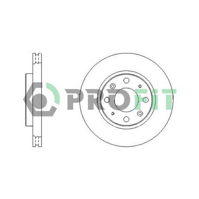 Тормозной диск Profit 5010-1528 Фото
