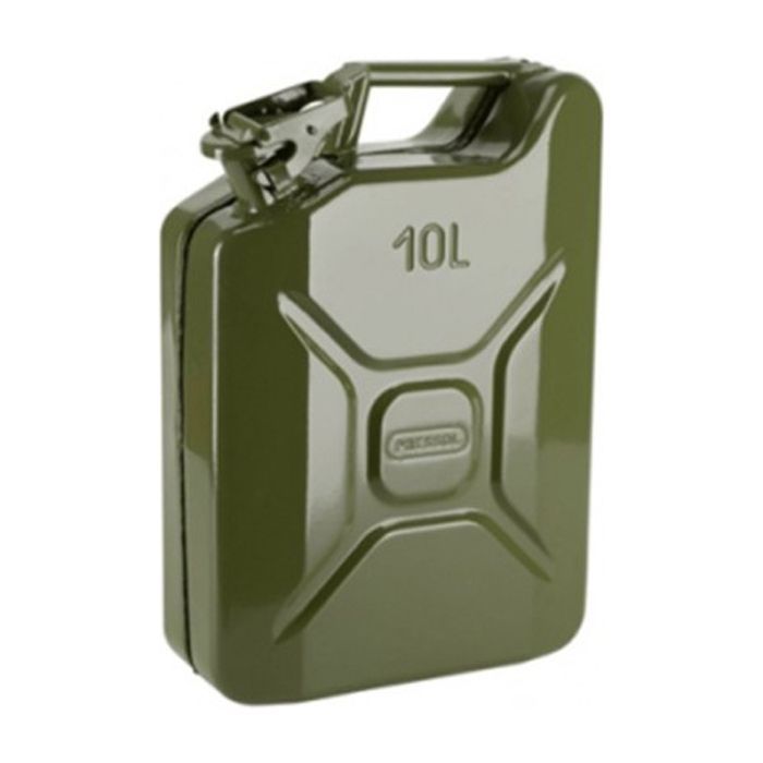 Канистра автомобильная СТАЛЬ металлическая 10 л Фото