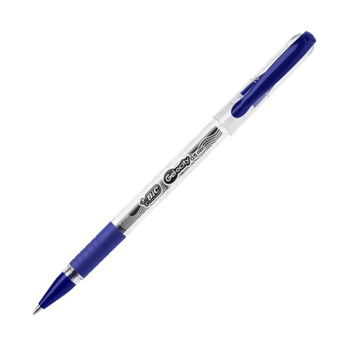 Ручка гелевая Bic Gel-Ocity Stic, синій Фото