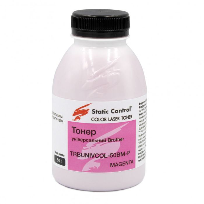 Тонер Static Control Brother 50г magenta, фасовка Фото