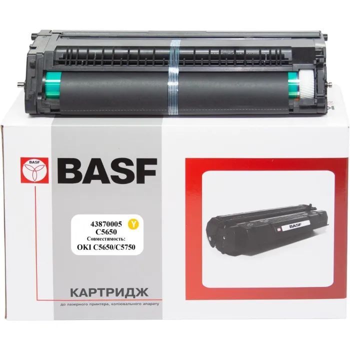 Драм картридж BASF OKI C5650/C5750/ 43870005 Yellow Фото
