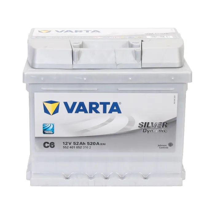 Аккумулятор автомобильный Varta Silver Dynamic 52Аh Фото