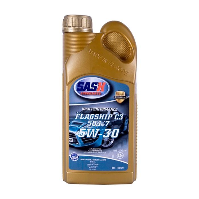 Моторное масло SASH FLAGSHIP C3 5W30 1л Фото