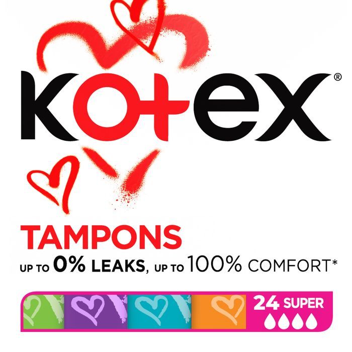 Тампоны Kotex Super 24 шт. Фото