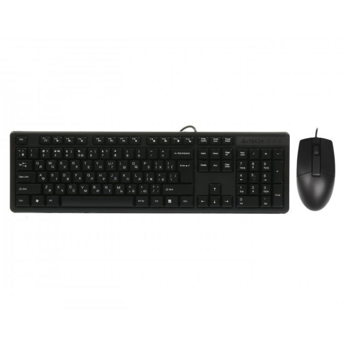 Комплект A4Tech KK-3330S USB Black Фото