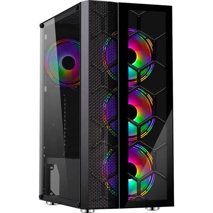 Корпус для ПК Frime Nucleus-U3-GLS-4DTRMLT16.6WP Фото