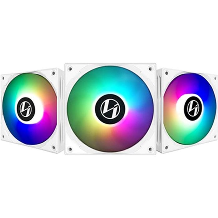 Кулер для корпуса Lian Li ST120-3 Triple White Фото