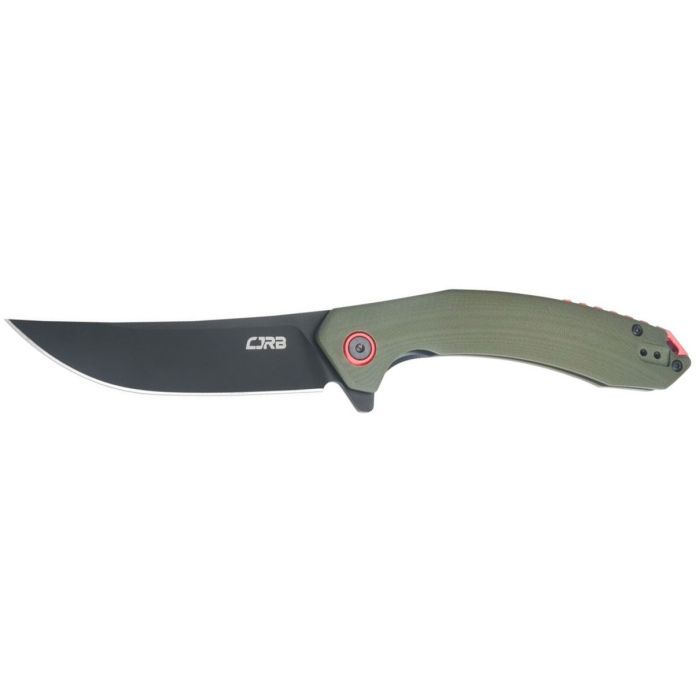 Нож CJRB Gobi Black Blade G10 Green Фото