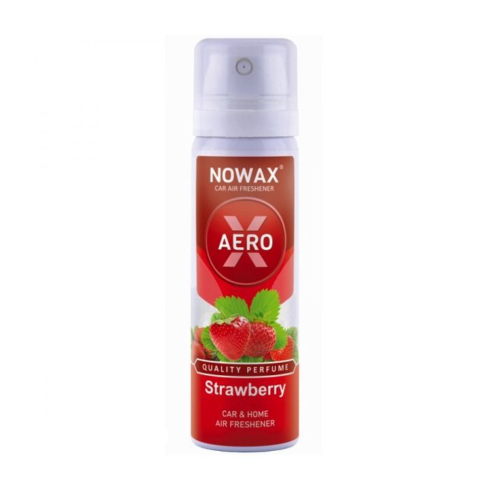 Ароматизатор для автомобиля NOWAX X Aero Strawberry, 75мл Фото