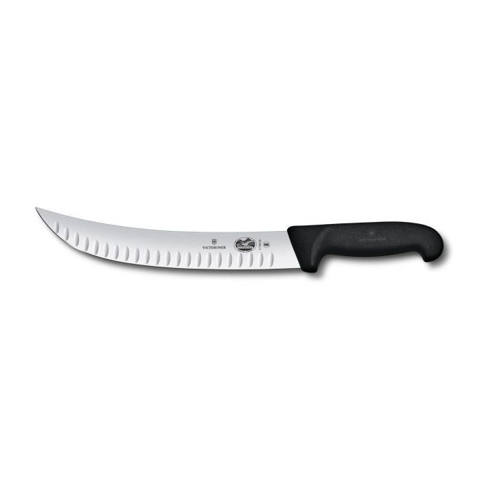 Кухонный нож Victorinox Fibrox Butcher 25 см Black Фото