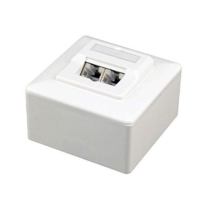 Компьютерная розетка Cablexpert RJ45x2 FTP cat.6 Фото