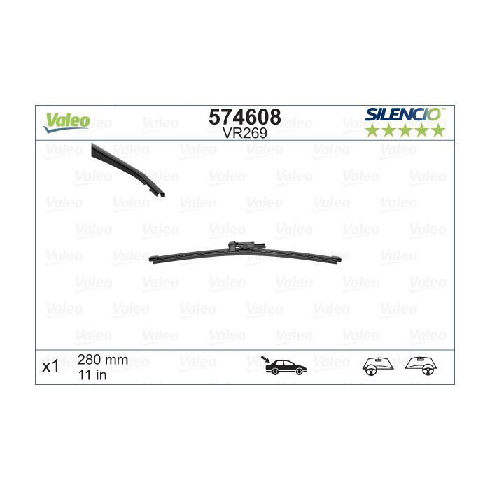 Щетка стеклоочистителя Valeo 574608 Фото