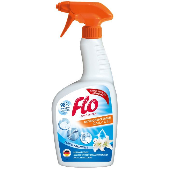 Спрей для чистки ванн Flo Bathroom Cleaner 750 мл Фото