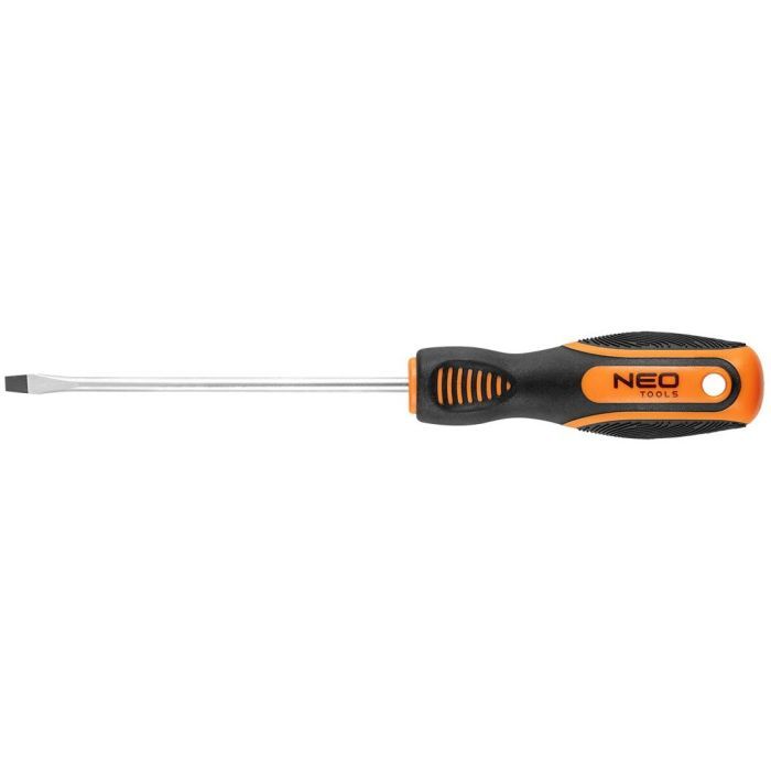 Отвертка Neo Tools шлицевая 4x100 мм, CrV Фото