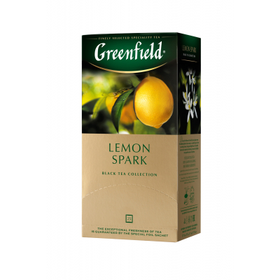 Чай Greenfield 1,5г * 25 пакет LEMON SPARK Фото