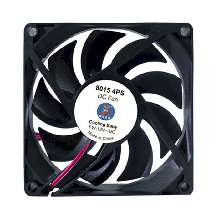 Кулер для корпуса Cooling Baby 8015 4PS Фото