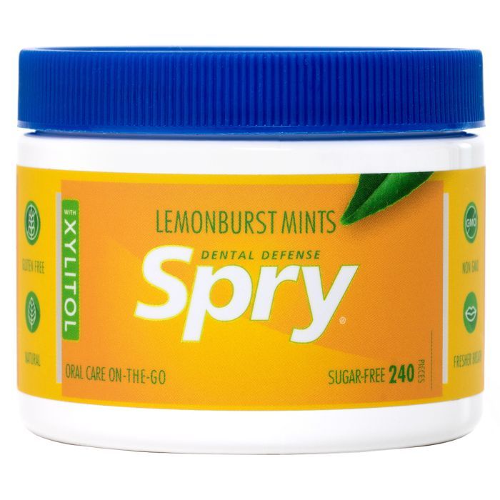 Драже с ксилитом Spry натуральные лимонный взрыв 240 шт. Фото