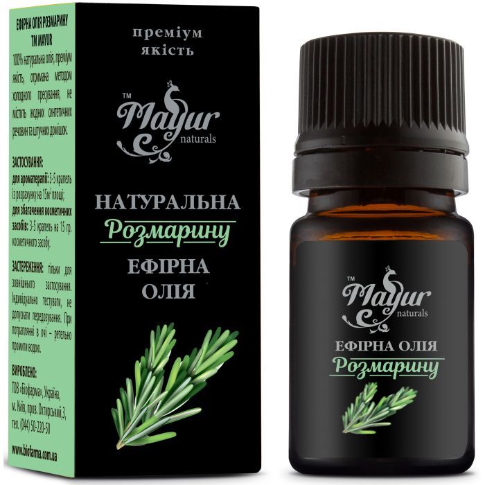 Эфирное масло Mayur Розмарина 5 мл Фото