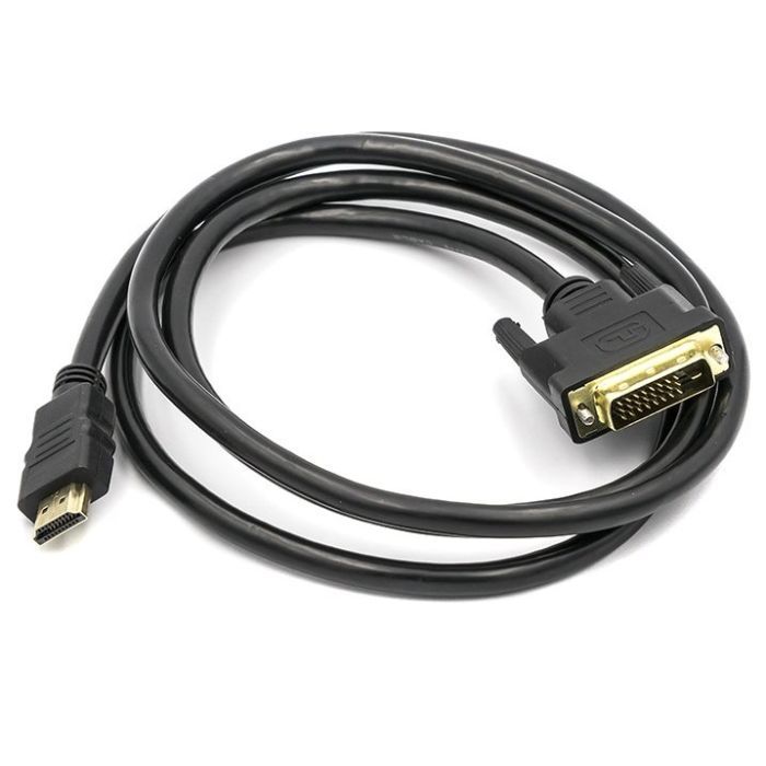 Кабель мультимедийный PowerPlant HDMI M to DVI M 1.5m Фото