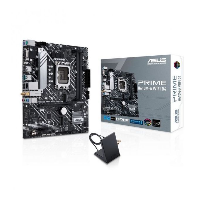 Материнская плата ASUS PRIME H610M-A WIFI D4 Фото