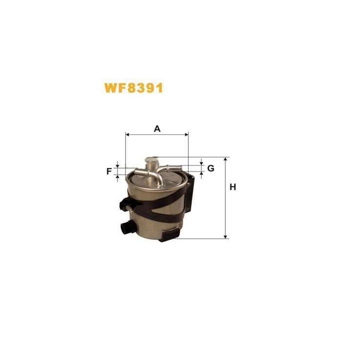 Фильтр топливный Wixfiltron WF8391 Фото