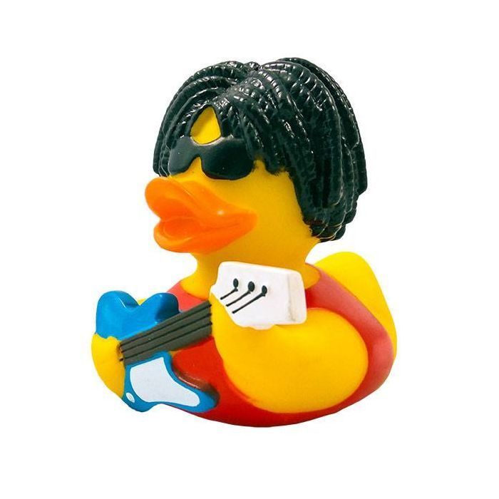 Игрушка для ванной Funny Ducks Утка Рокер Фото