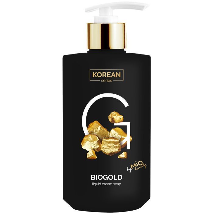 Жидкое мыло Mio Beauty BioGold Биозолото 400 мл Фото
