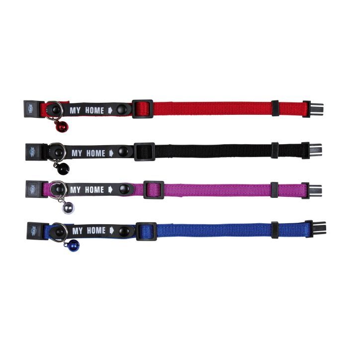 Ошейник для животных Trixie My Home нейлон с адресником Фото