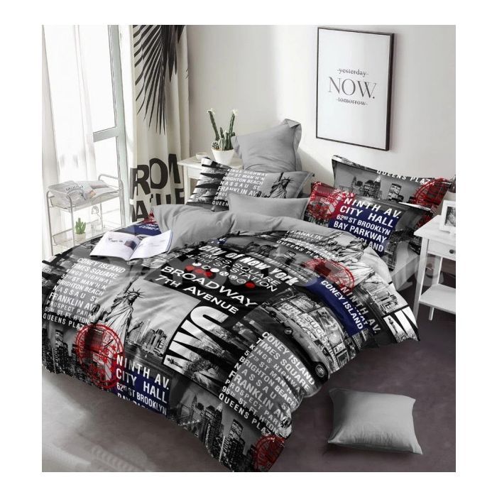 Постельное белье MirSon Бязь 17-0034 Celeste 110x140 - Дитячий Фото