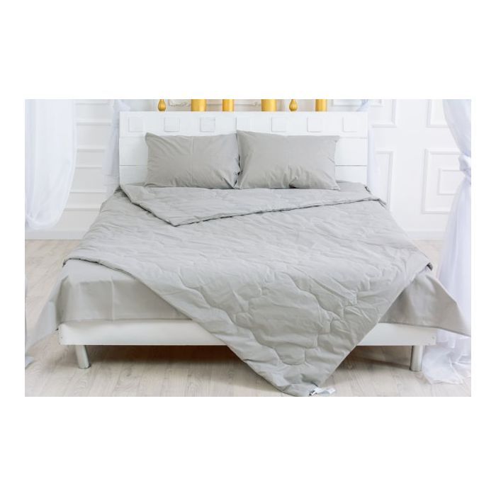 Одеяло MirSon антиаллергенное Летнее BamBoо №2376 Light Gray 172 Фото