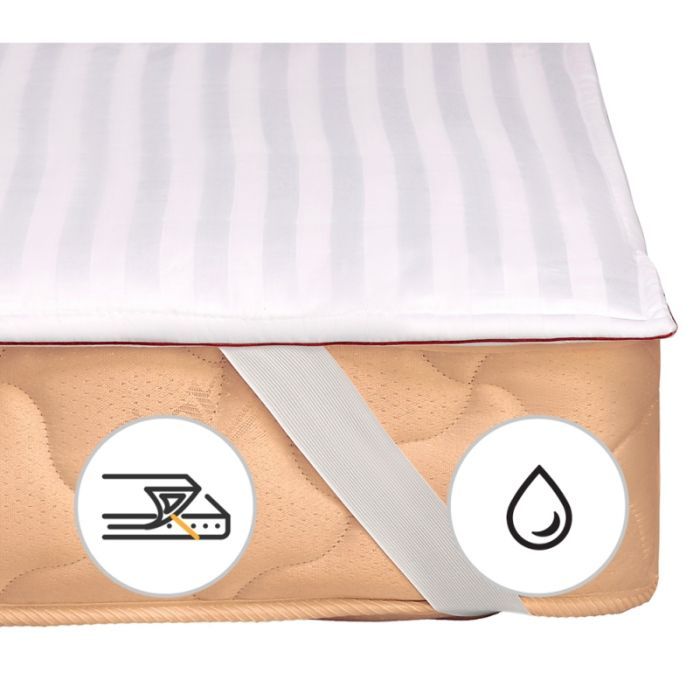 Наматрасник MirSon Deluxe Тенсель (Modal) 314 140x200 см Фото