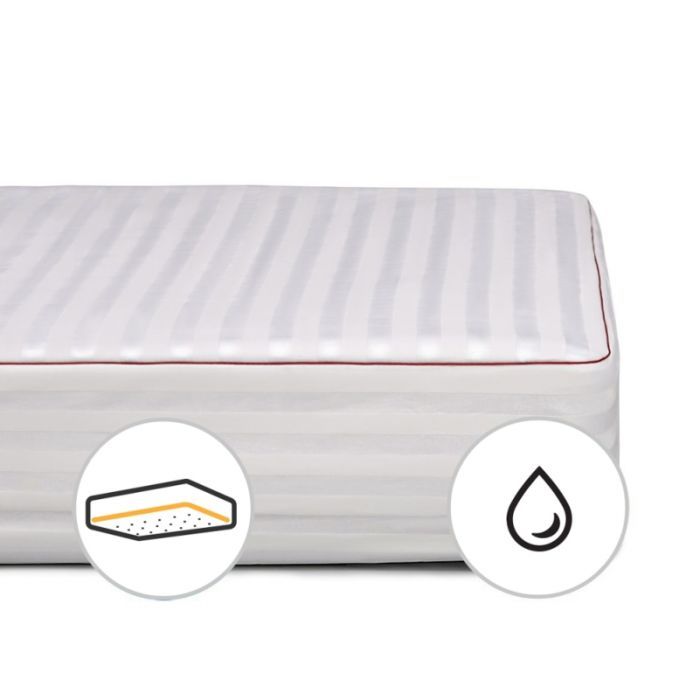 Наматрасник MirSon Deluxe Тенсель (Modal) 315 70x130 см Фото