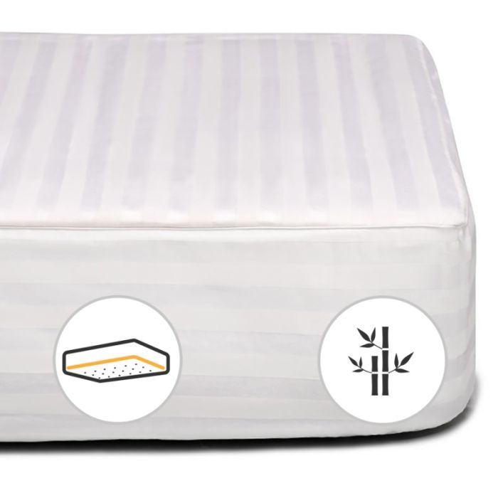 Наматрасник MirSon Royal Bamboo 614 70х140 см Фото