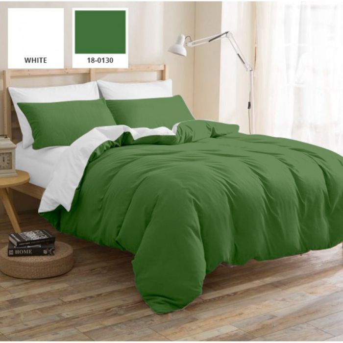 Постельное белье MirSon Бязь Premium Green Diego 143х210 Фото