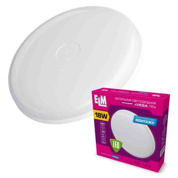 Светильник ELM VEGA-18W 4000K Фото