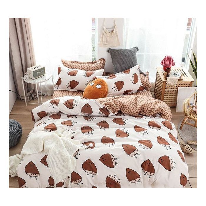 Постельное белье MirSon Бязь Premium 17-0465 Daisy Сімейний 160x220 Фото