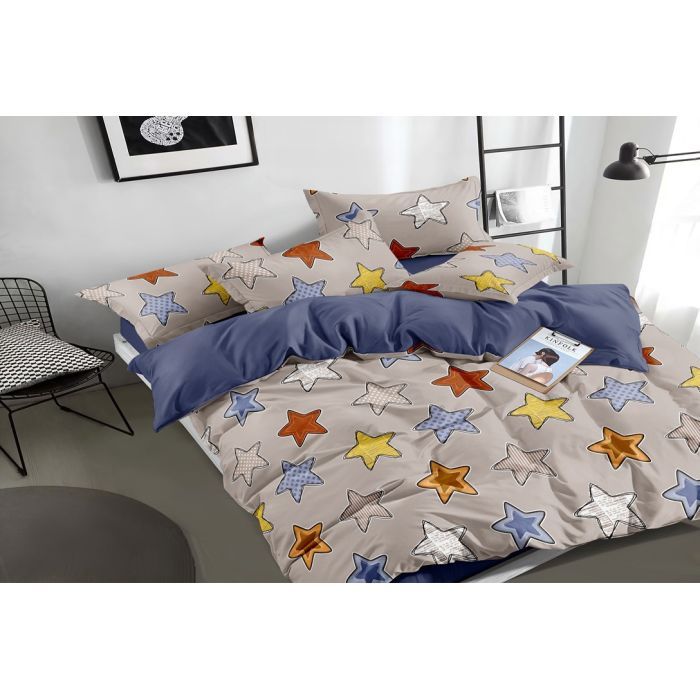Постельное белье MirSon Сатин 22-1217 Starfall 110x140 Фото