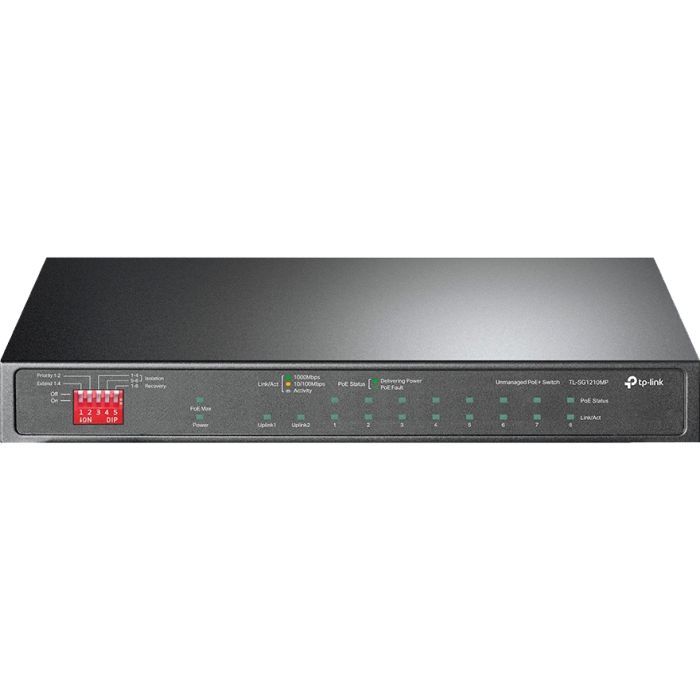 Коммутатор сетевой TP-Link TL-SG1210MP Фото
